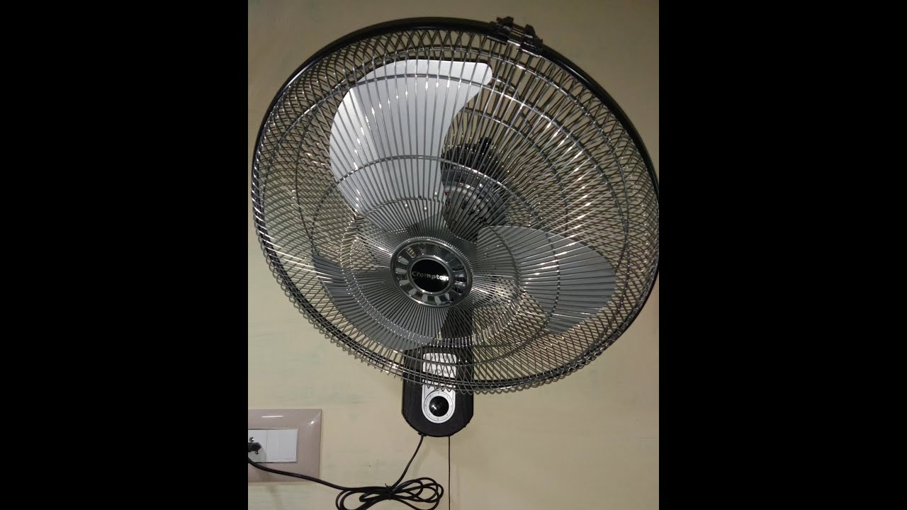 Unboxing and installation of Crompton Greaves Storm 2 Wall fan