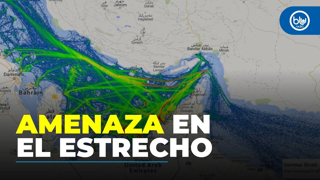 Comandante iraní advierte con quemar cualquier barco que intente cruzar el estrecho de Ormuz