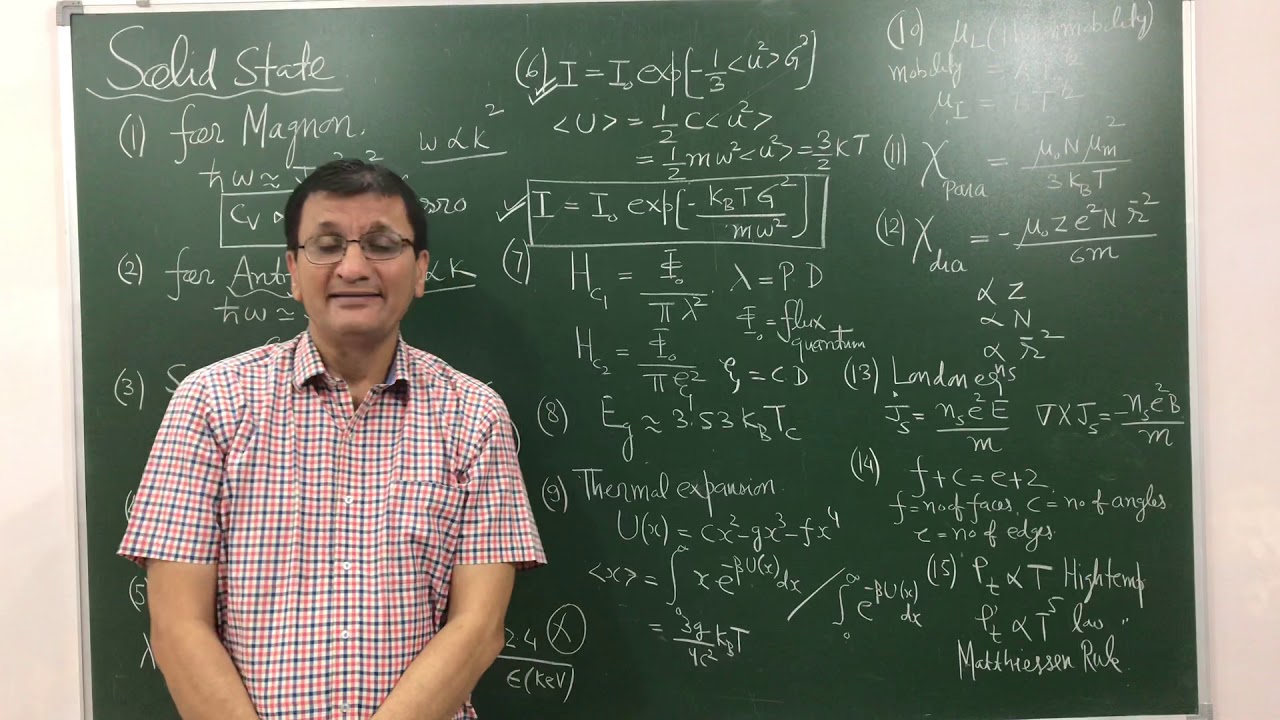 Solid state ( Revision of Hot concepts including new concepts)