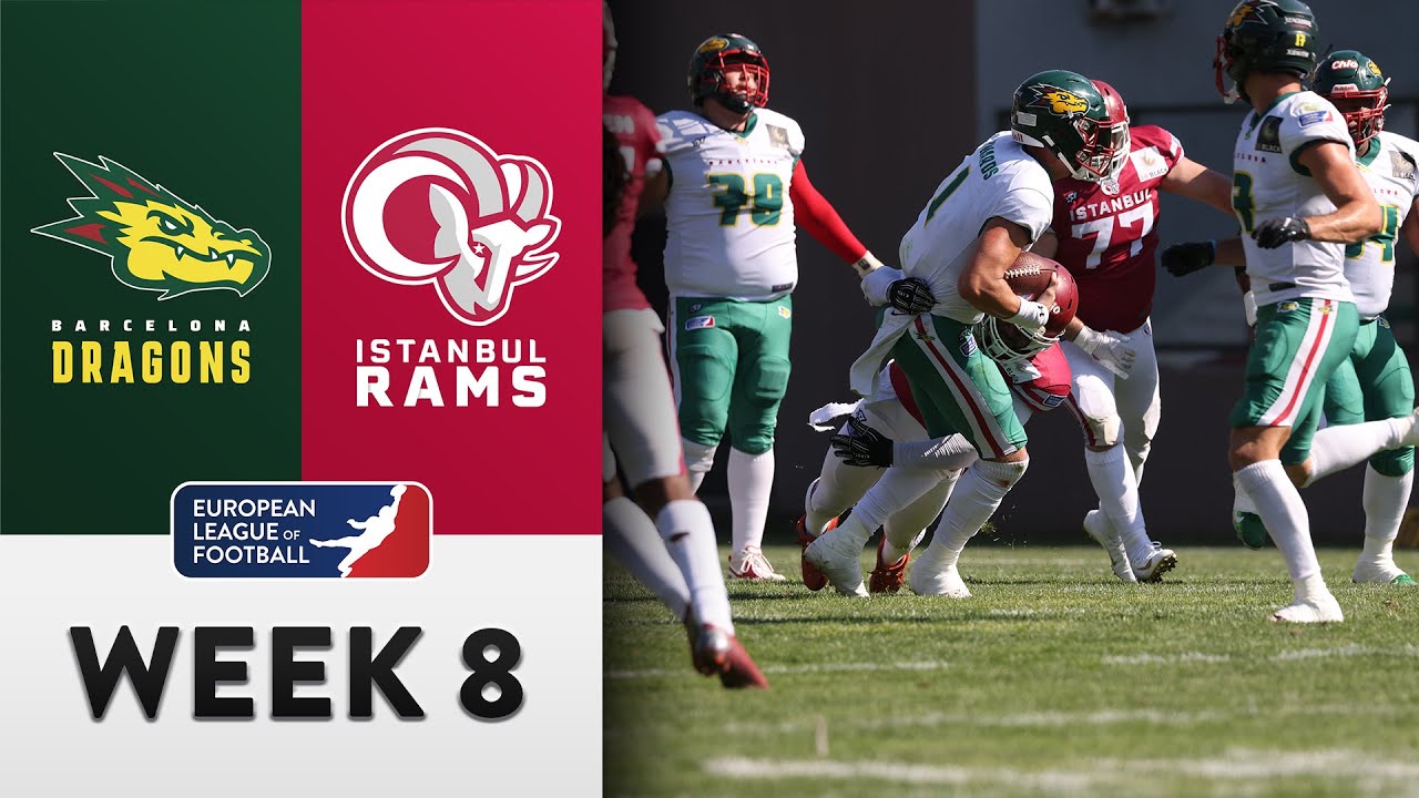 Barcelona Dragons @ Istanbul Rams Highlights | Week 8 | Season 2022