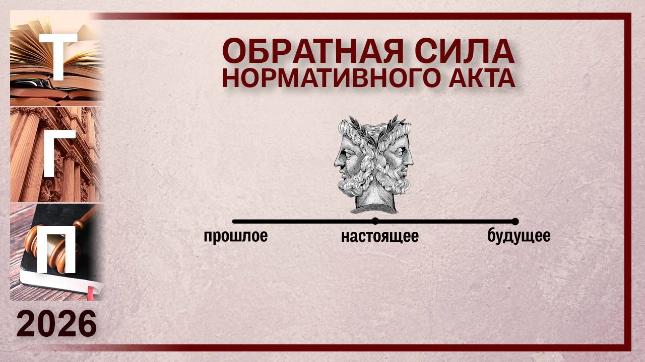 Обратная сила нормативного акта