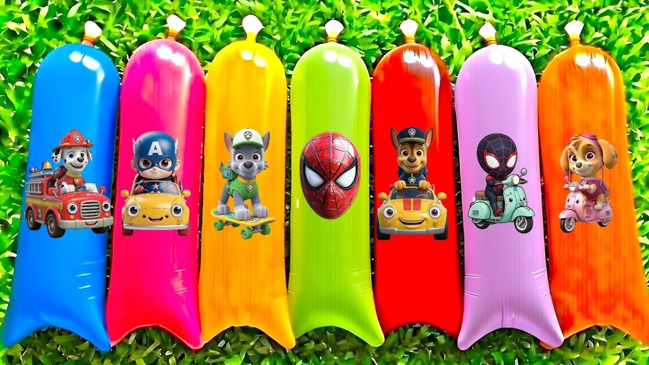 PAW Patrol x Avengers Ultimate#09: Rider, Skye, Spider-Man, Ironman, Chase, Marshall, Hulk, Superman