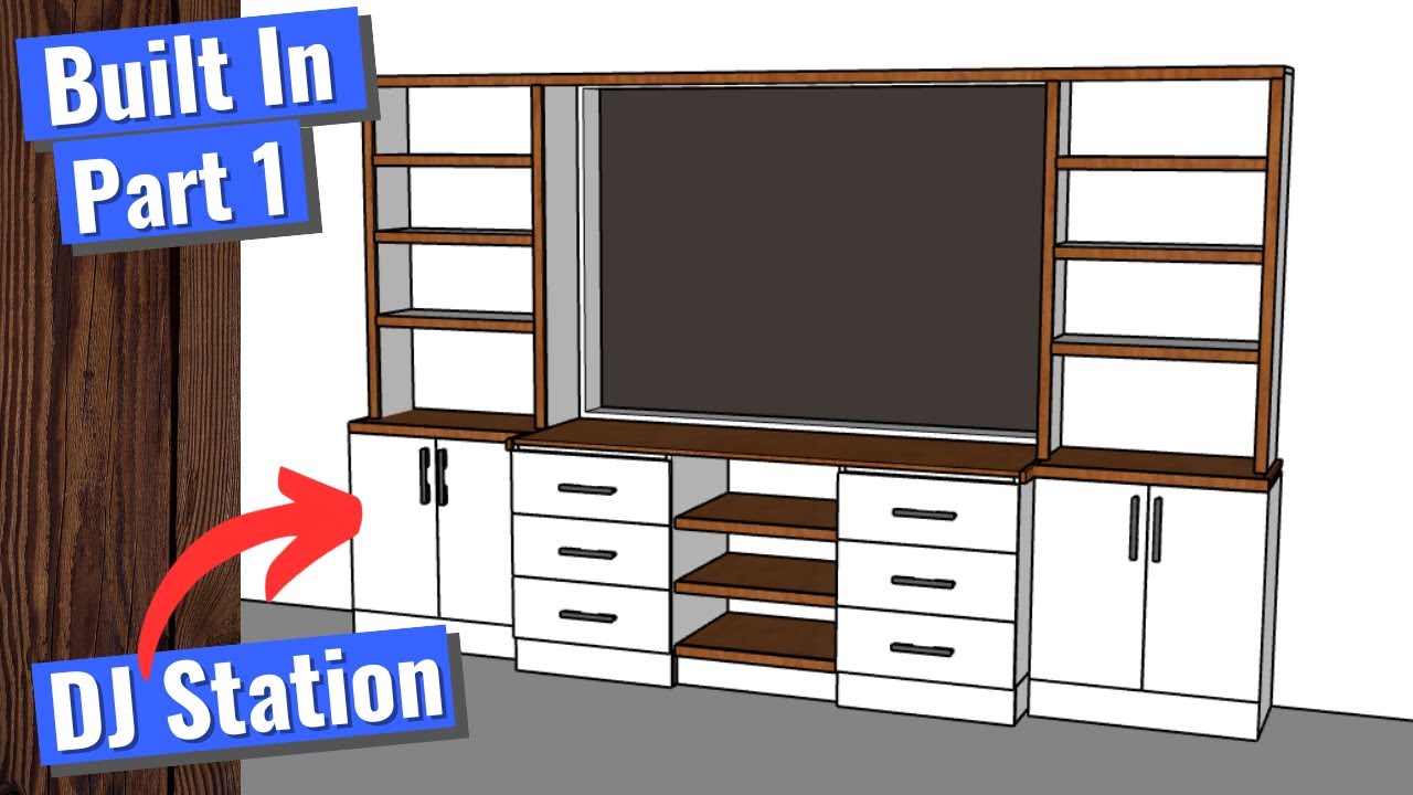 Making Built in Cabinets // Part 1