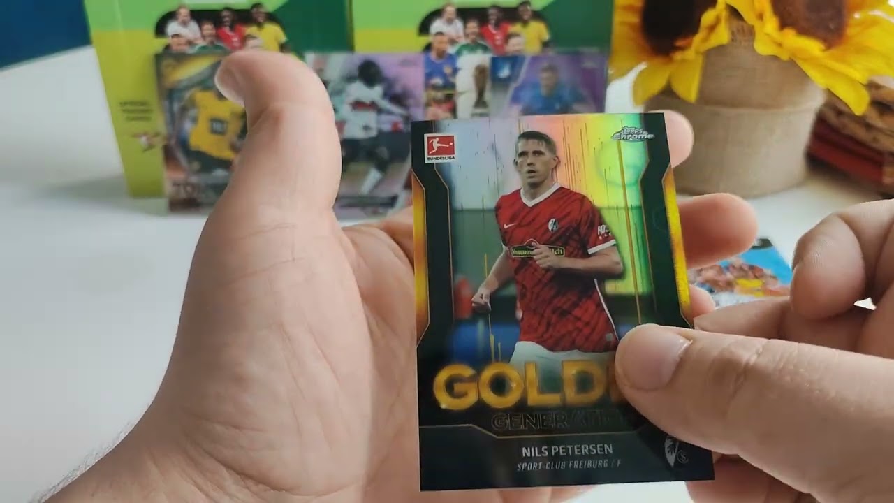Otwieramy hobby box Topps Chrome Bundesliga Sezon 2021/22 z autografem