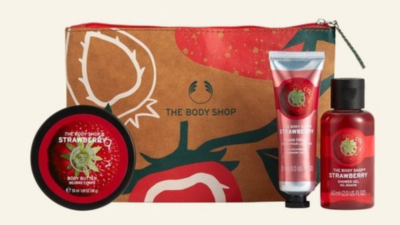 The Body Shop Juicy Strawberry Gift Pack Information And Honest Review.❤️ | World Of Cosmetics