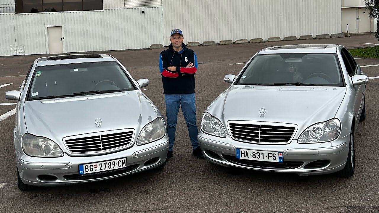 Moja dva mercedes -a  S 320 cdi w220