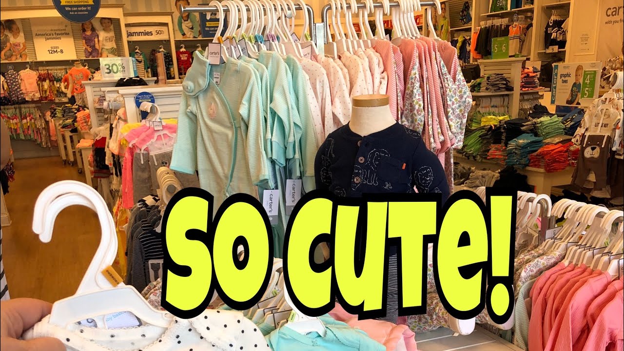 SHOPPING FOR NEW BABY CLOTHES @ CARTER'S