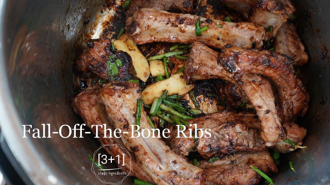 【Instant Pot Recipe】Fall-Off-The-Bone Ribs In 30 Minutes