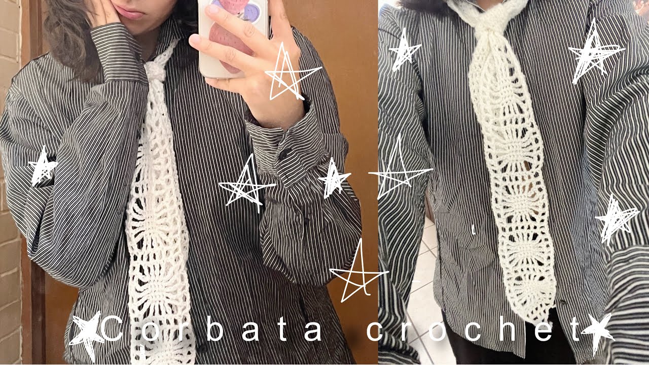 Corbata crochet / Crochet tie