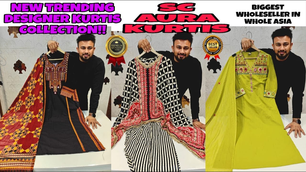 Sc Aura Kurtis I Biggest Manufacturer of India I Kurti I Designer Kurti wholesale