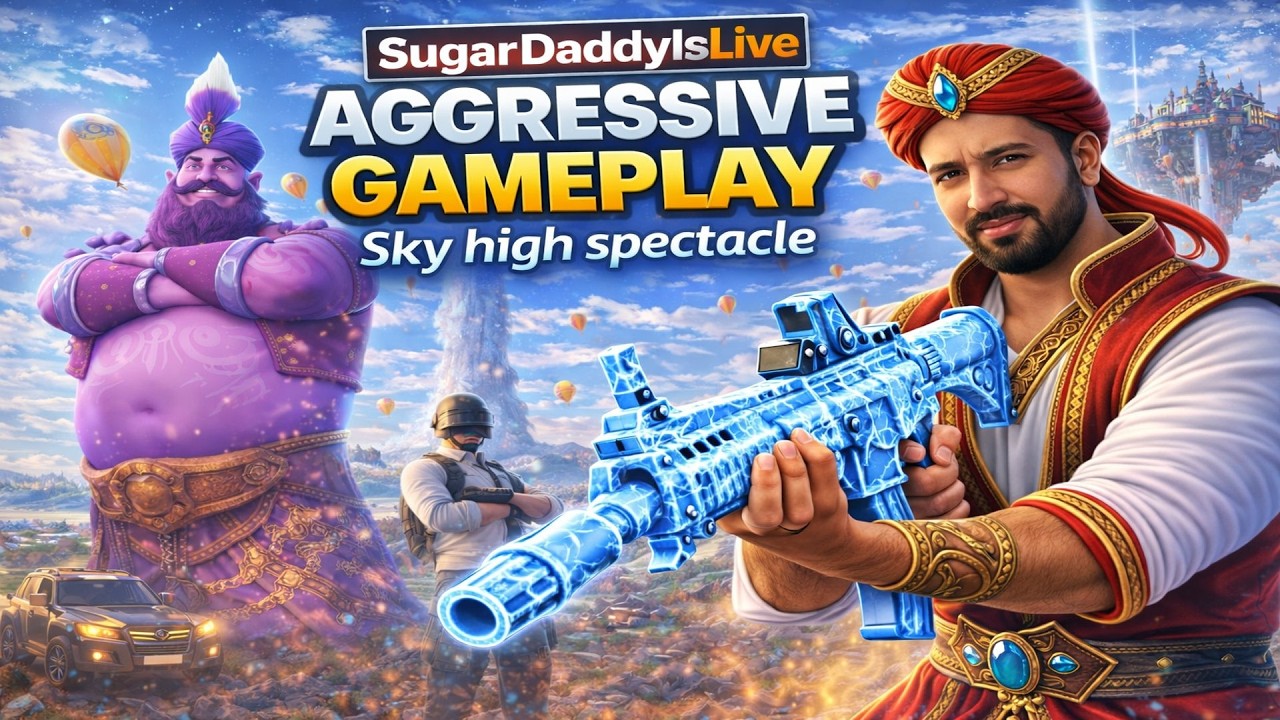 AGGRESSIVE GAMEPLAY 🔥| RUSH ONLY @SUGARDADisLIVE   #bgmi  #pubg  #crateopening  #customroom
