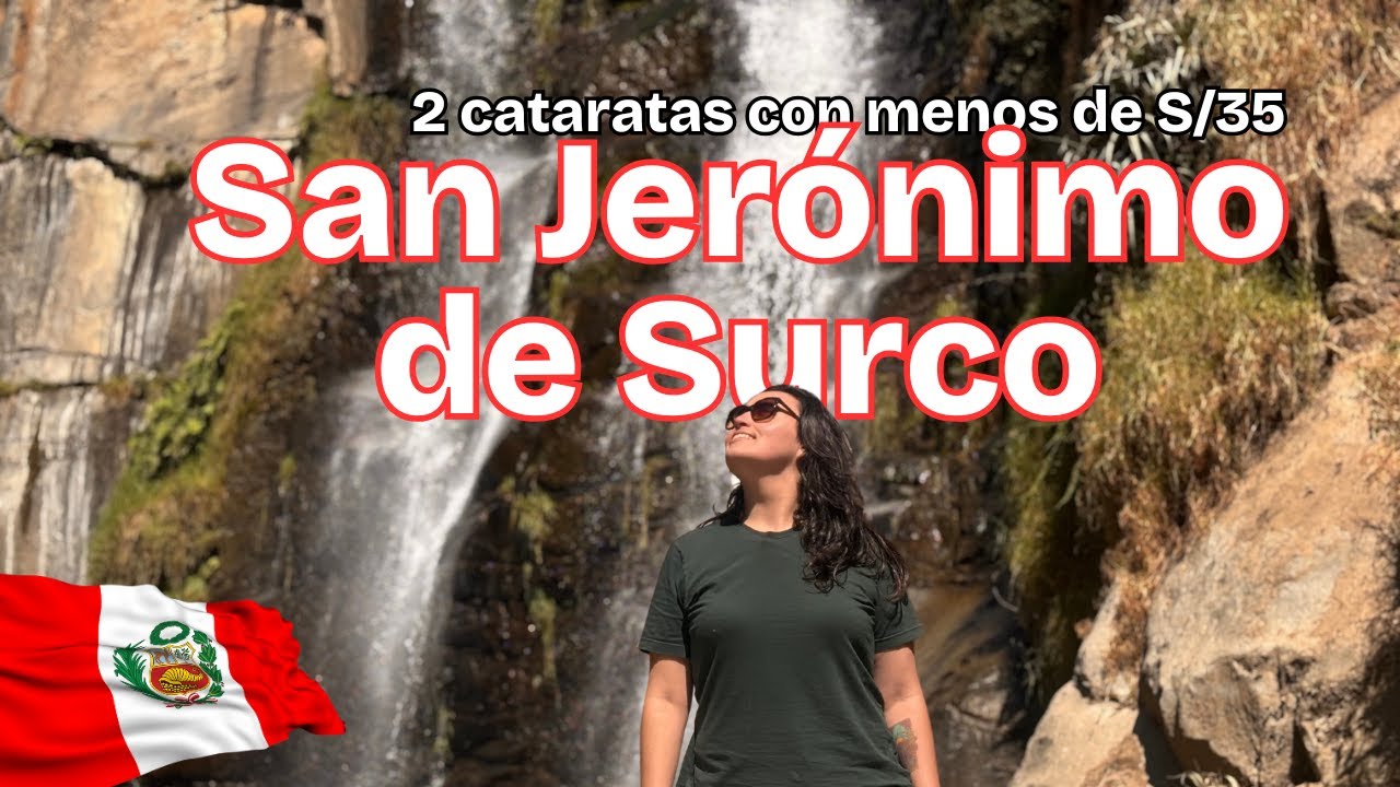 ¡CATARATAS EN LIMA CON S/35!: Huanano y Cuchimachay