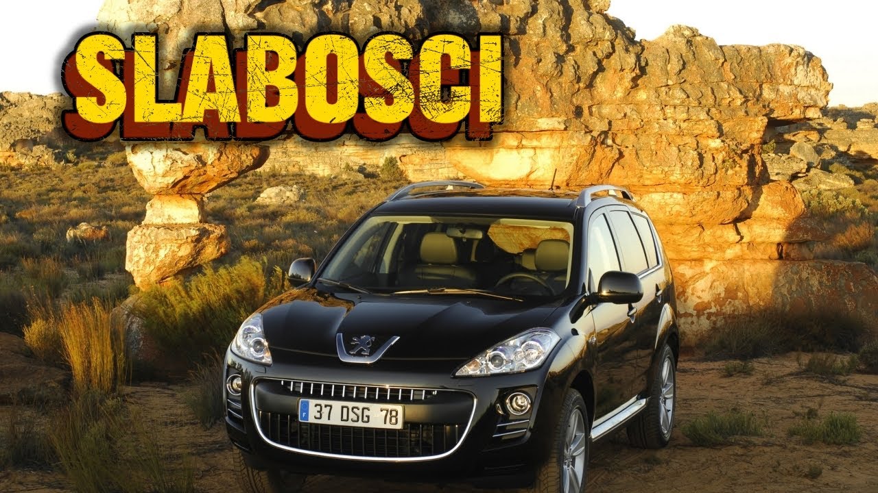 Dlaczego nie powinieneś kupić Peugeot 4007 (2007-2012)?
