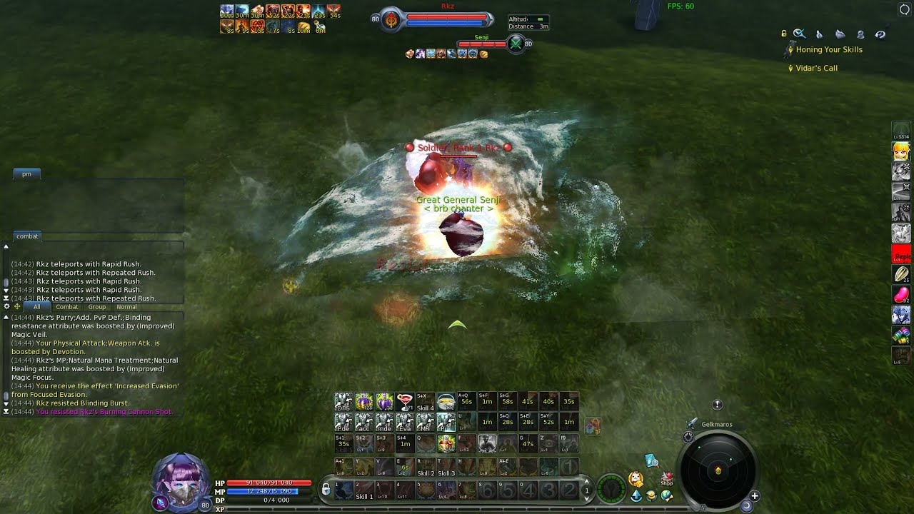 Not Aion 7.5  PvP (Senji) Assassin vs AT