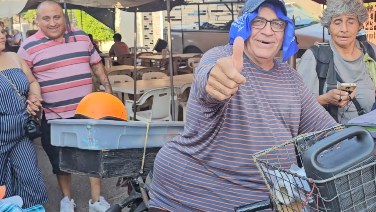 Sábado día de tianguis en gonzalez ortega (palaco) mexicali bc