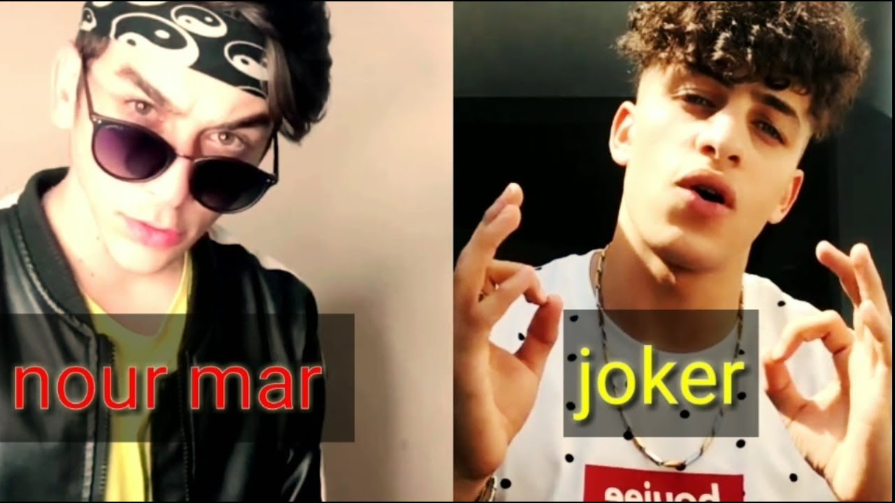 احلى مقاطع تيك توك نور مارnour mar و الجوكر joker  شوفو الابدااع ♥️