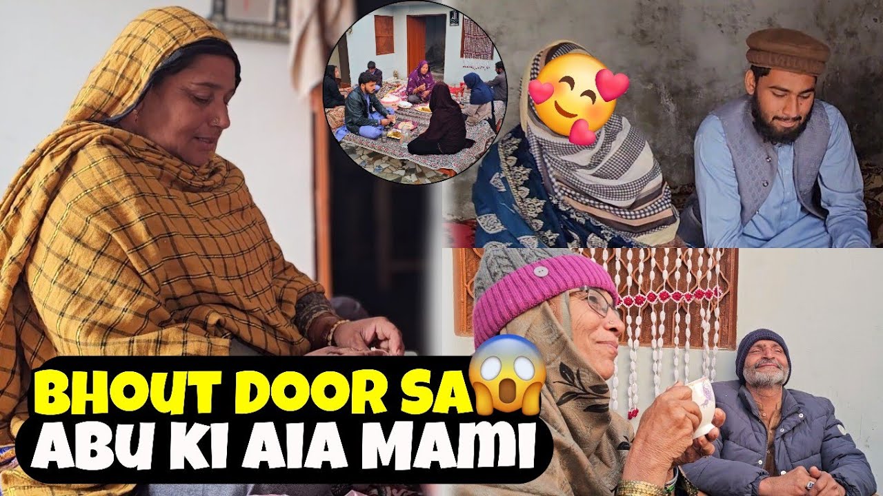 Мама Абу вышла из самой большой двери 🤗 Деревенская жизнь 🥰 Ежедневный видеоблог