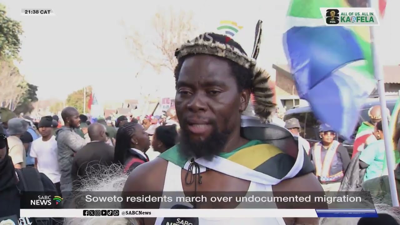 Soweto residents march over illegal immigration