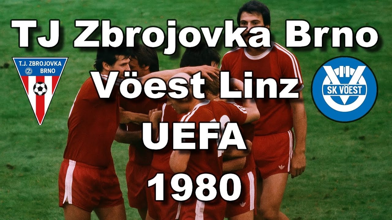 TJ Zbrojovka Brno - SK V&Ouml;EST Linz 3:1 (17.9.1980) UEFA