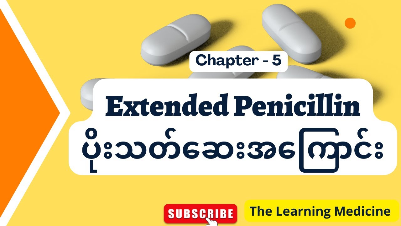 Extended Spectrum Penicillin ပိုးသတ်ဆေးအကြောင်းအစအဆုံး