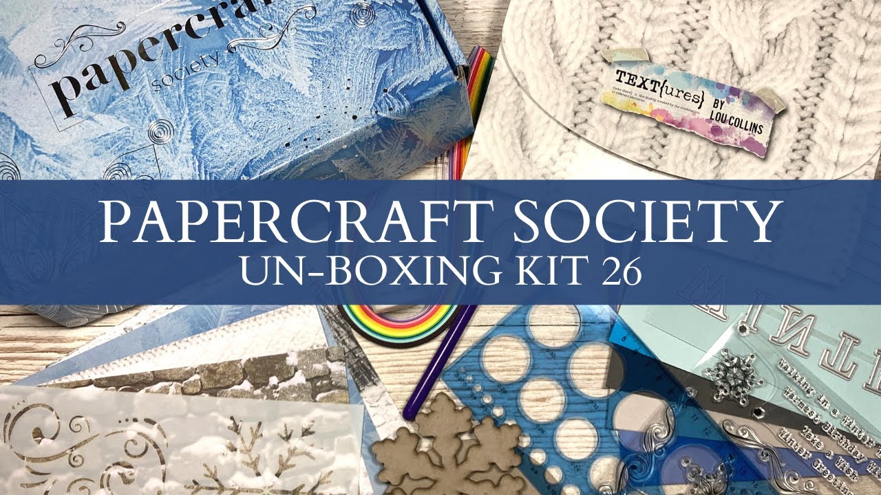 Un Boxing Papercraft Society Kit 26!
