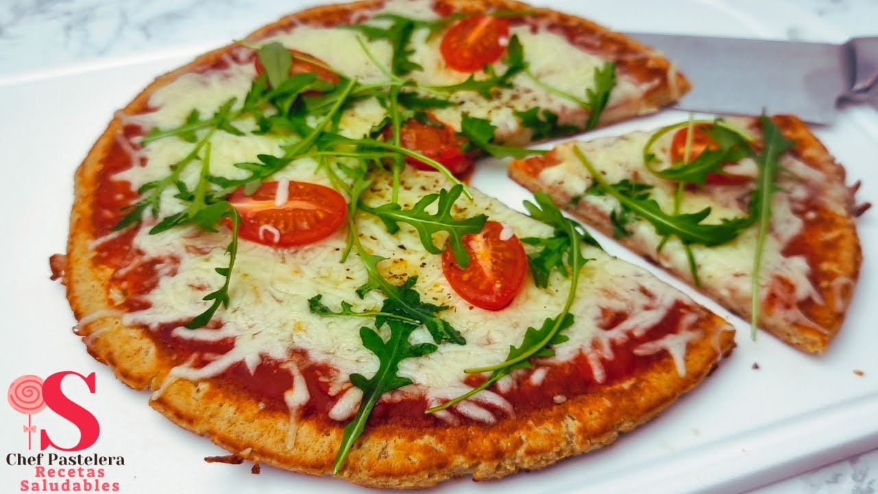 🍕🤪⭐&iexcl;PIZZA de AVENA a la SART&Eacute;N! |Sandra ChefPastelera
