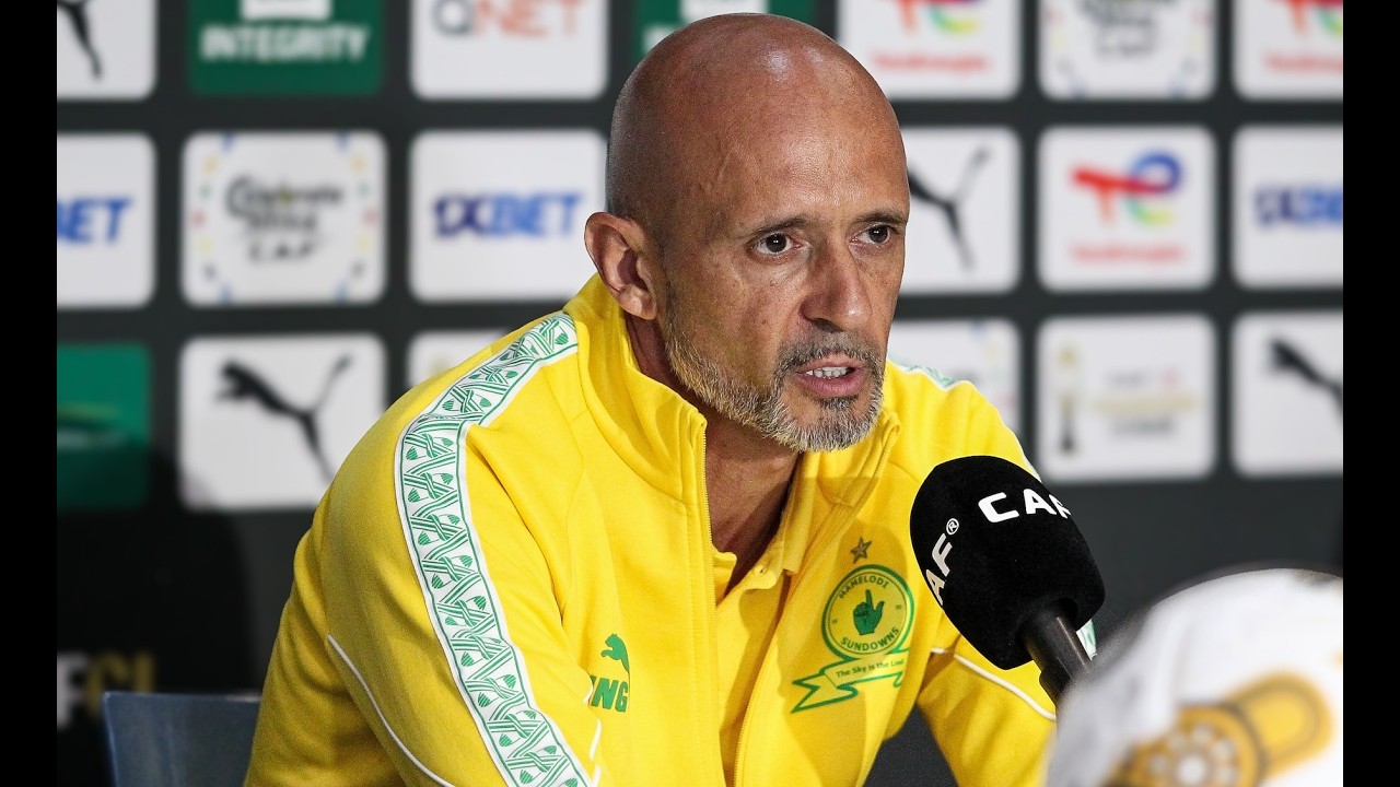 Cardoso | Sales | Full Pre-Match Press Conference | Sundowns vs MC Alger