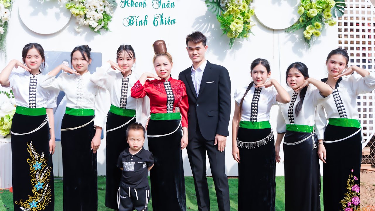 TOÀN CẢNH LỄ THÀNH HÔN KHÁNH TUÂN BÍNH CHIÊM BẢN PÀN MƯỜNG BÚ (MƯỜNG CHÙM) SƠN LA