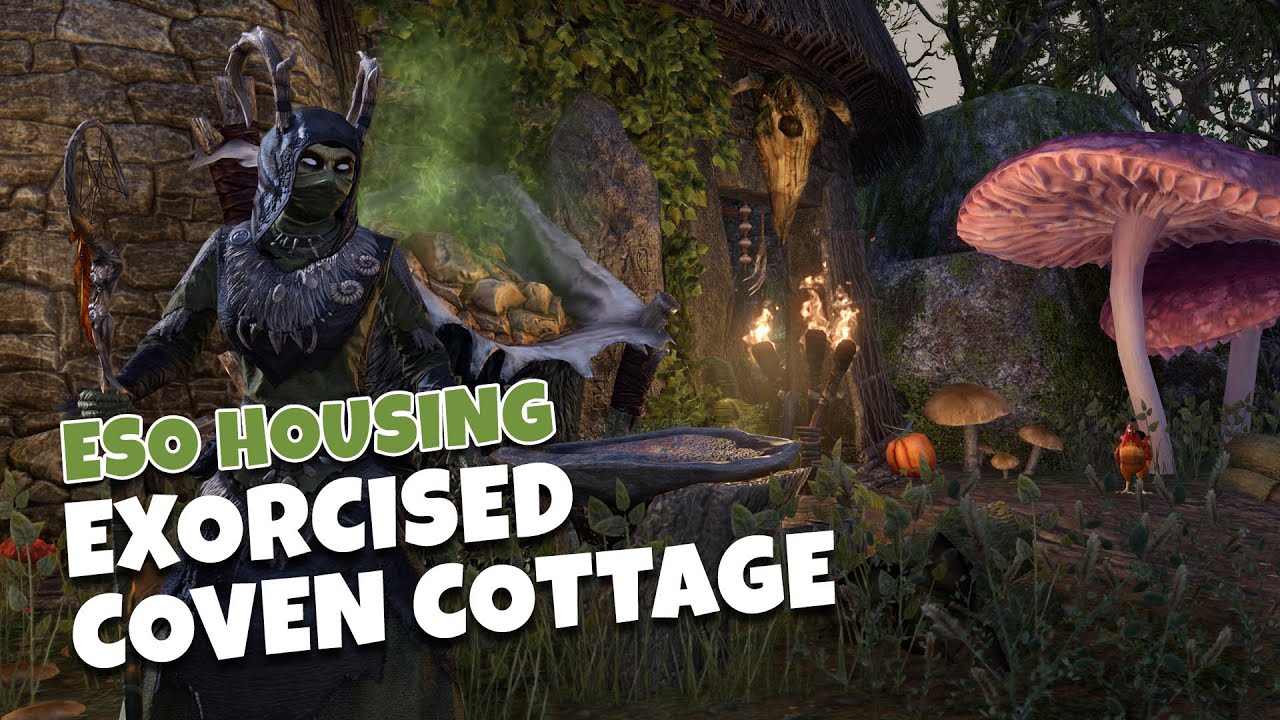 ESO 🧿 HOUSING: Exorcised Coven Cottage / Verlassene Hexenhütte