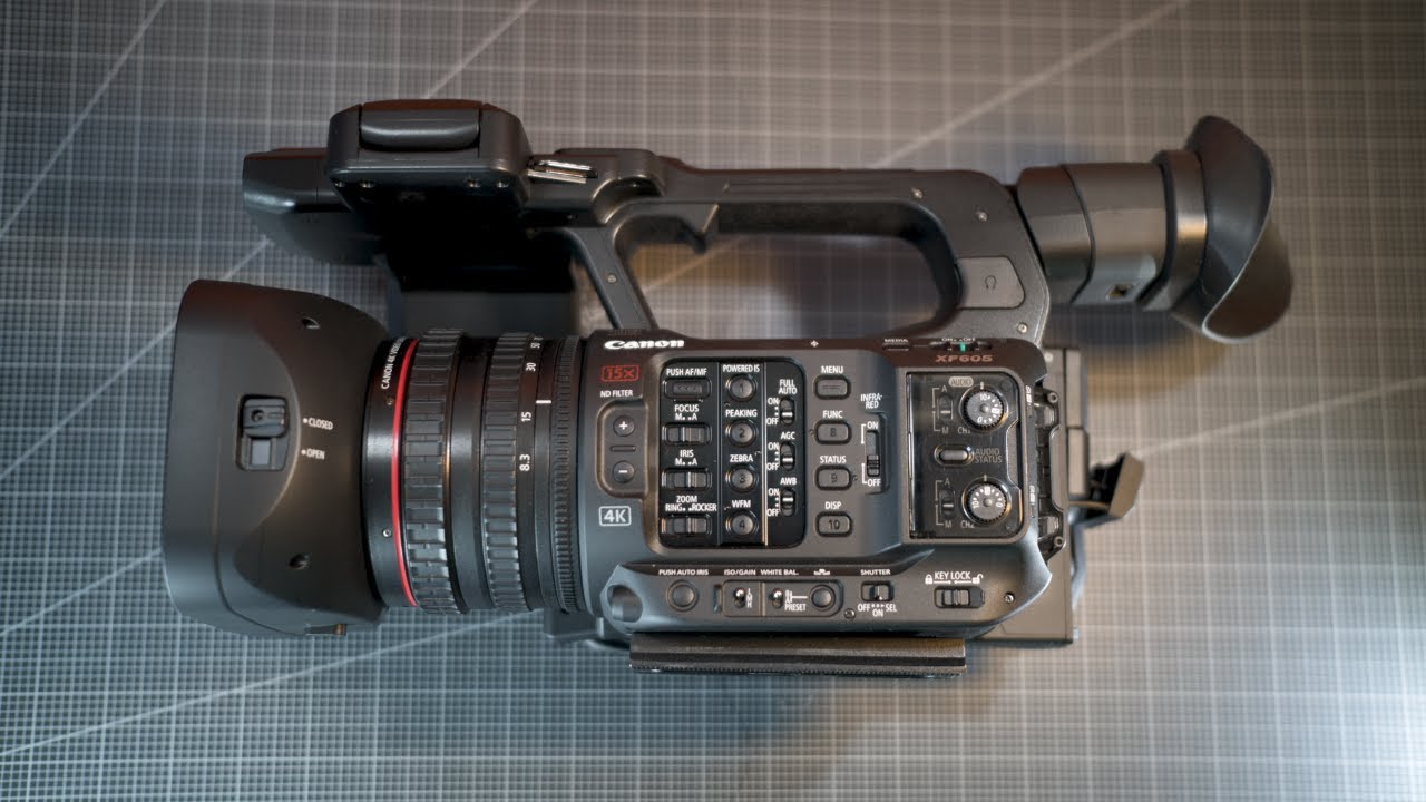 Canon XF605 Overview and Set up