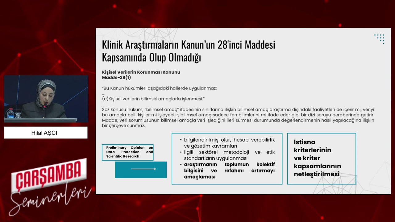 Çarşamba Semineri - 11 Şubat 2026