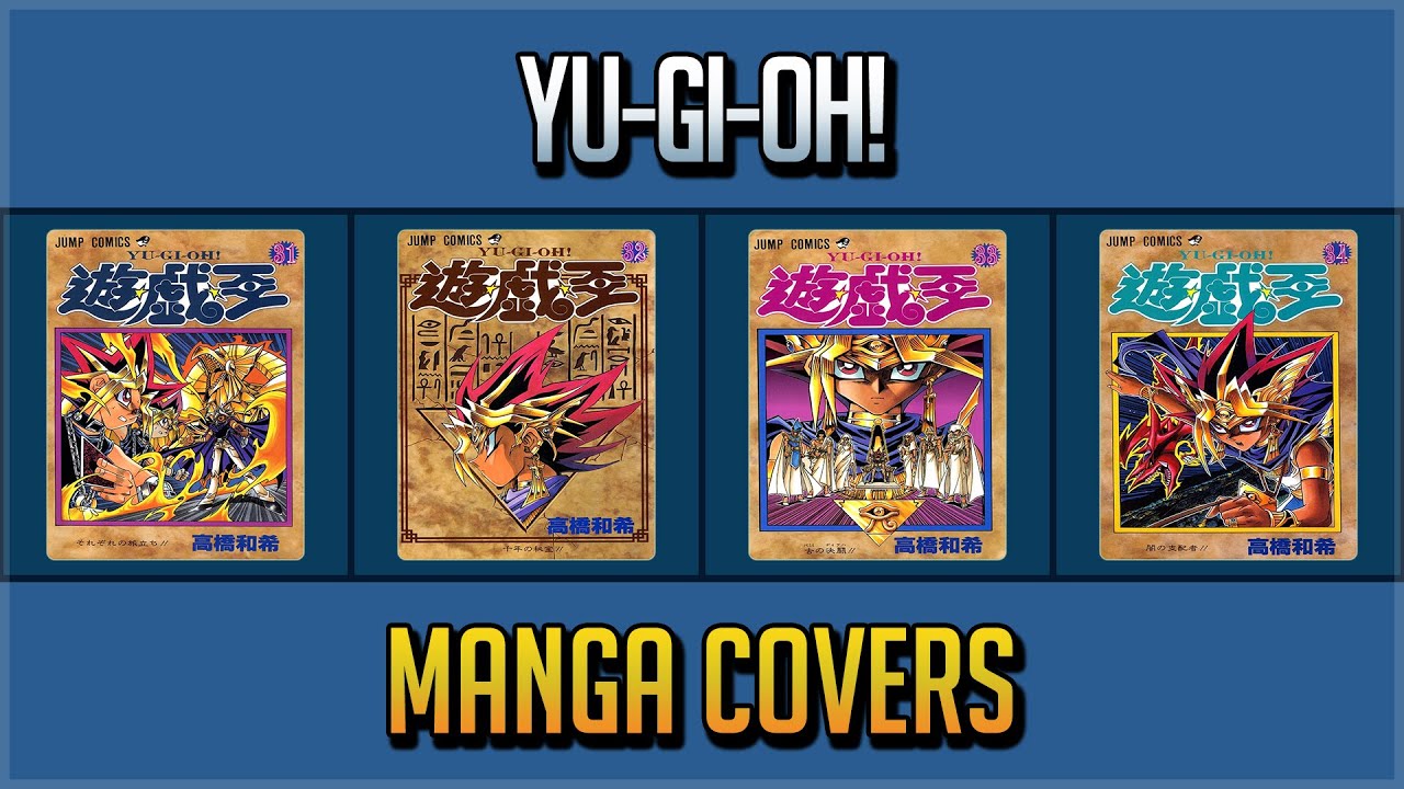 YU-GI-OH! MANGA COVERS VOL.1~38 END