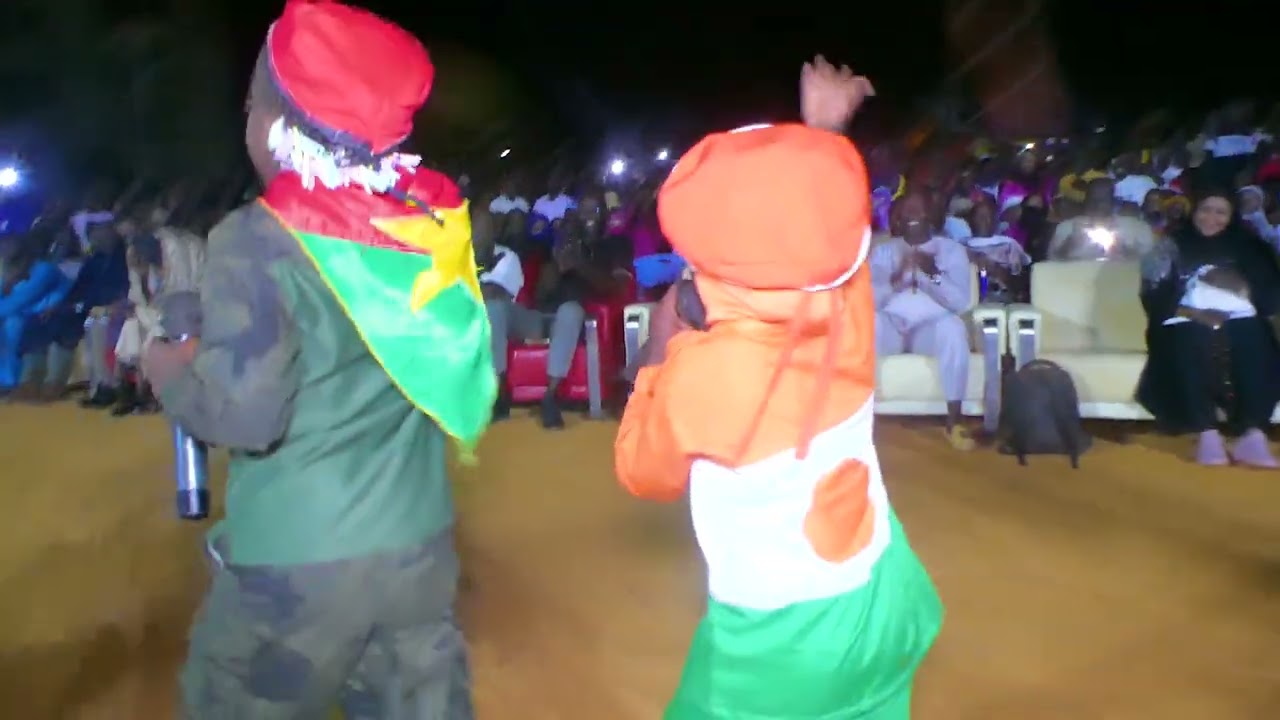 Princesse seyda Au Niger pour la fête de 1an de CNSP 🇳🇪