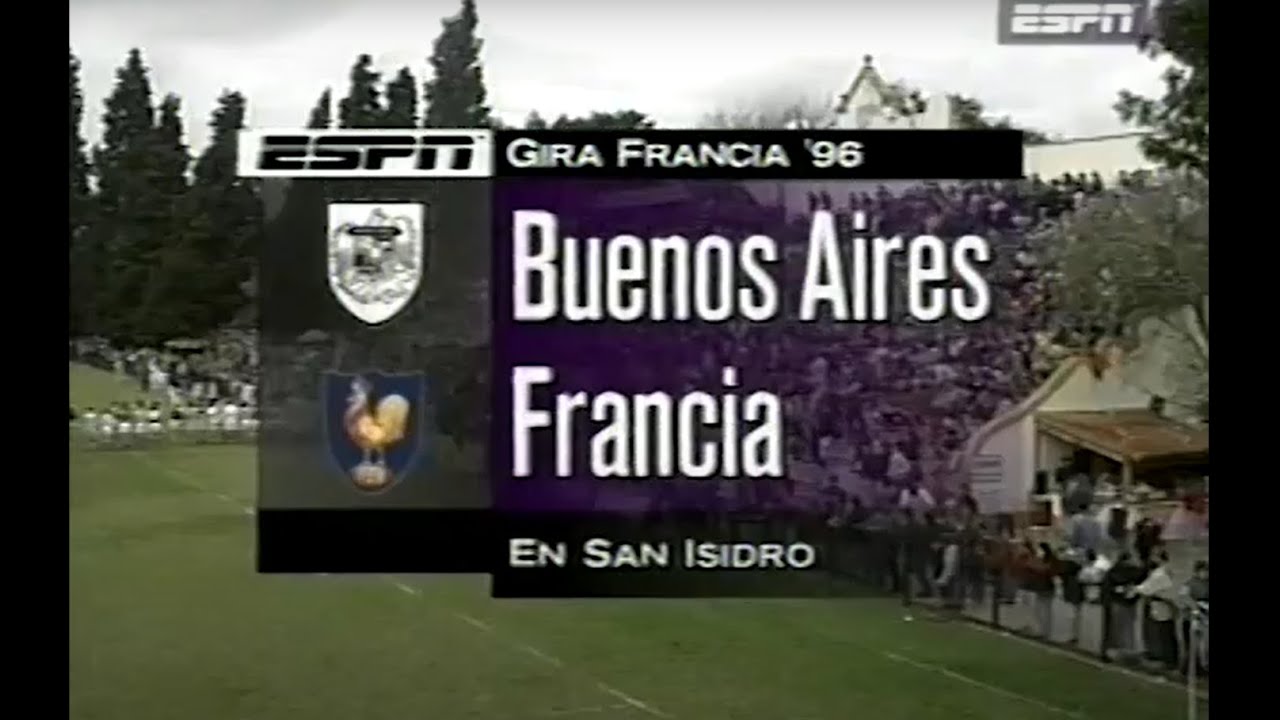 URBA vs Francia (29-26) 1996 PARTIDO COMPLETO