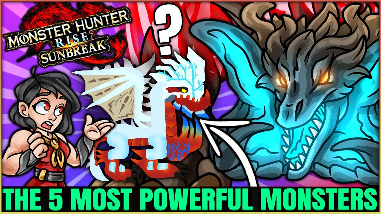 The TRUE 5 Most Powerful Monsters in All of Monster Hunter! (Lore/Discussion/Fun)