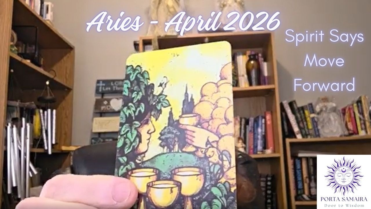 牡羊座の誕生日おめでとう♈ 2026年4月 &mdash; スピリットは前進を告げる | タロット＆エネルギーリーディング