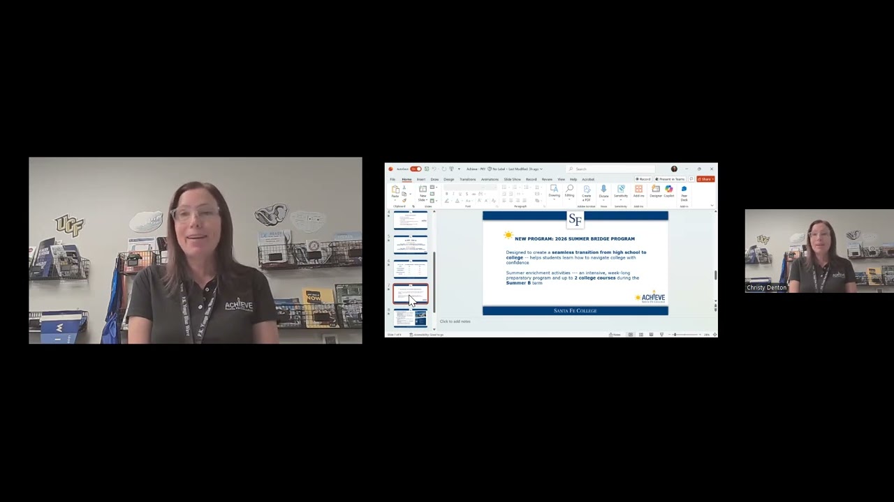 PK Webinar: Santa Fe Achieve