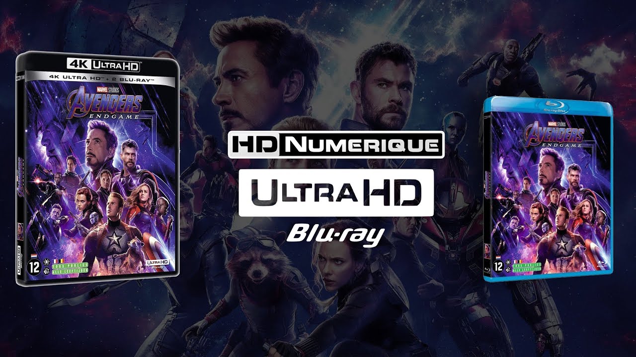 Avengers Endgame : Comparatif 4K Ultra HD vs Blu-ray