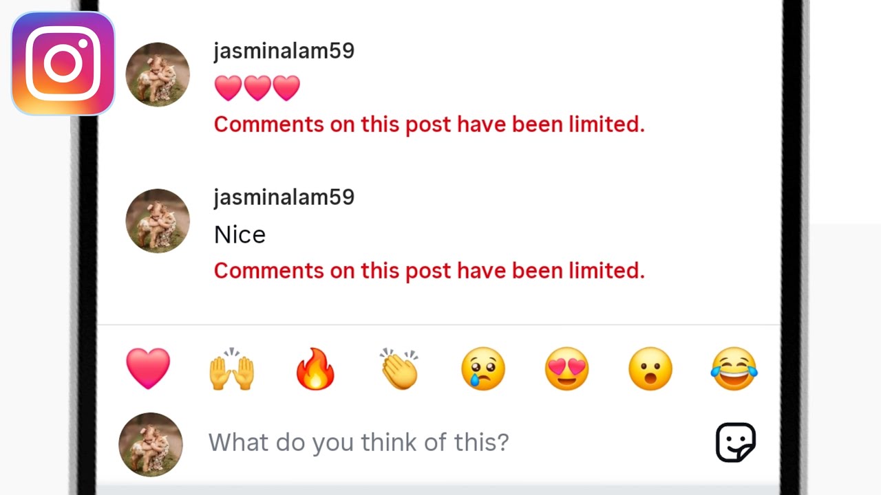 Проблема с ограничением комментариев в Instagram к этому посту || Проблема с ограничением коммент...