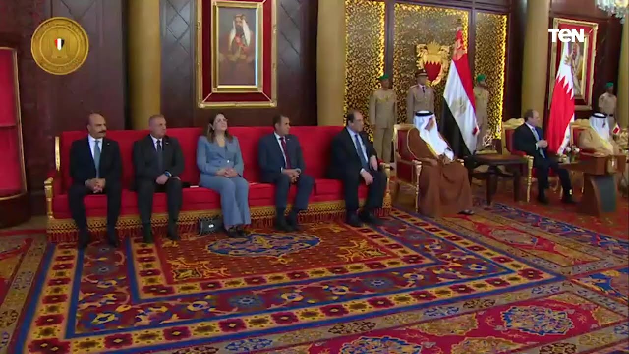 الرئيس السيسي يشارك مع ملك البحرين في افتتاح المبنى الجديد في مطار البحرين الدولي