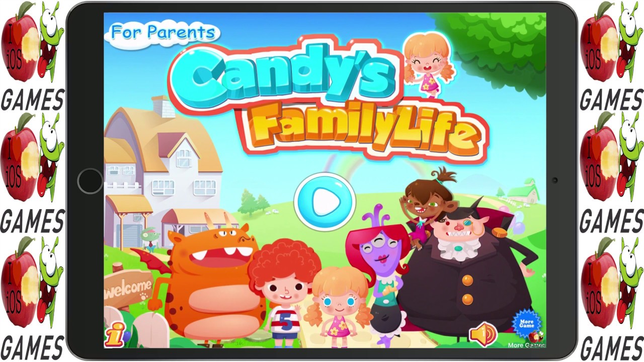 Candy’s Family Life - Play Fun Kids Game - iOS Gameplay for Children