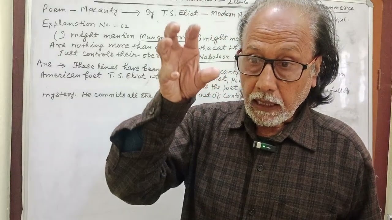 Lect--162--Macavity;The mystery Cat Explanation no--02
