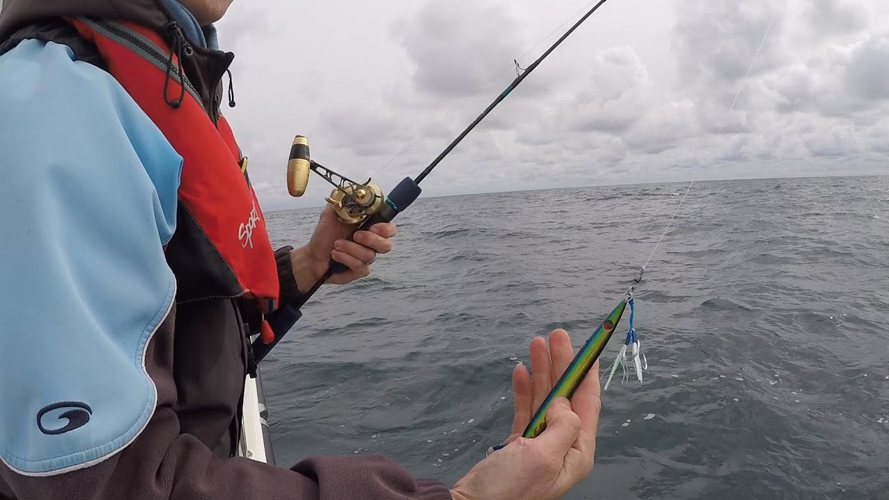 Slow Pitch Jigging Techniques Part 1. Includes boat position, tide and 'drop in' timings.