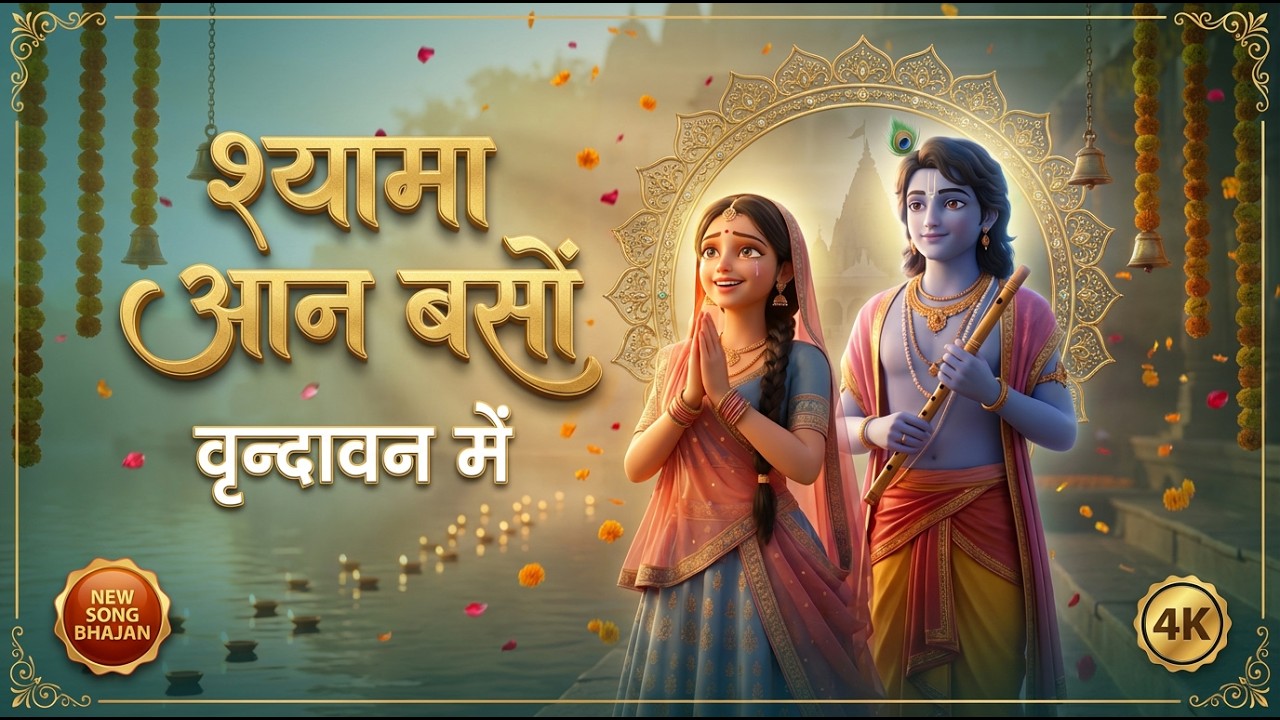 Shyama Aan Baso Vrindavan Mein | श्यामा आन बसों वृन्दावन में | Radha Krishna Bhajan 2026