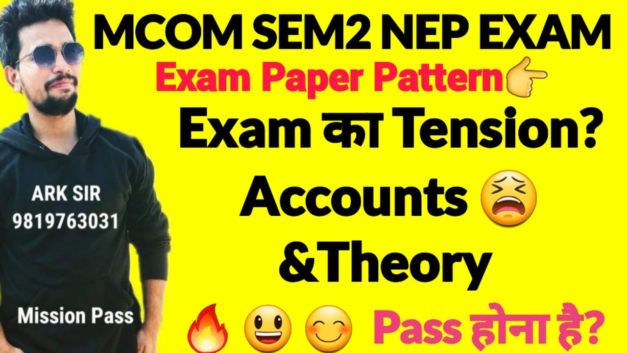 MCOM sem2 nep|CDOE EXAM |2026 Exam |Imp Question|PAPER PATTERN |Mumbai University Exam||Ark sir