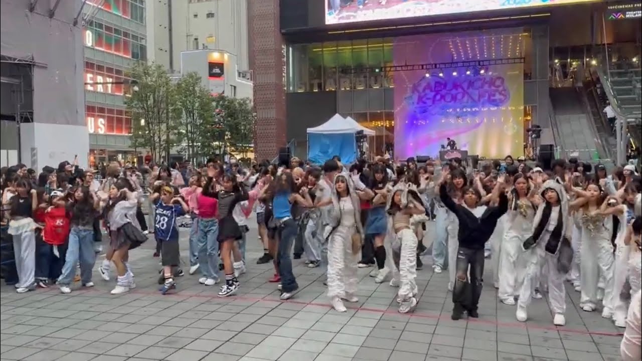 10.4 KABUKICHO K-POP FES ランダムダンス PART① FULL  #iphone17promax #kabukichokpopfes