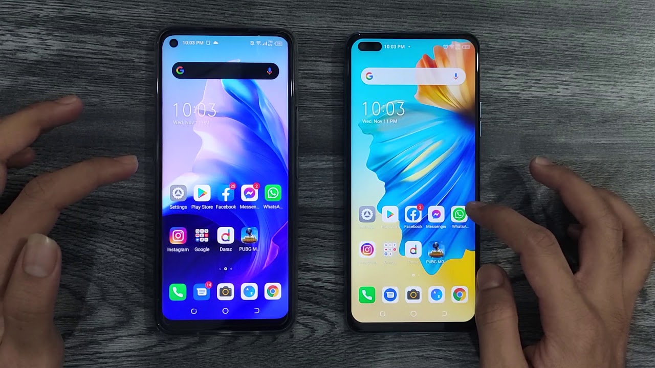Tecno Camon 16 vs Tecno Pova Speed Test