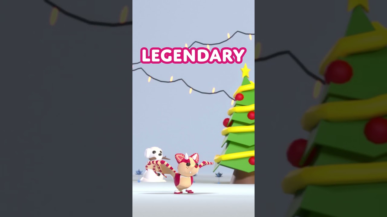🍓STRAWBERRY SHORTCAKE DRAGON!🍓 Get your own in the Adopt Me Winter Update! #shorts