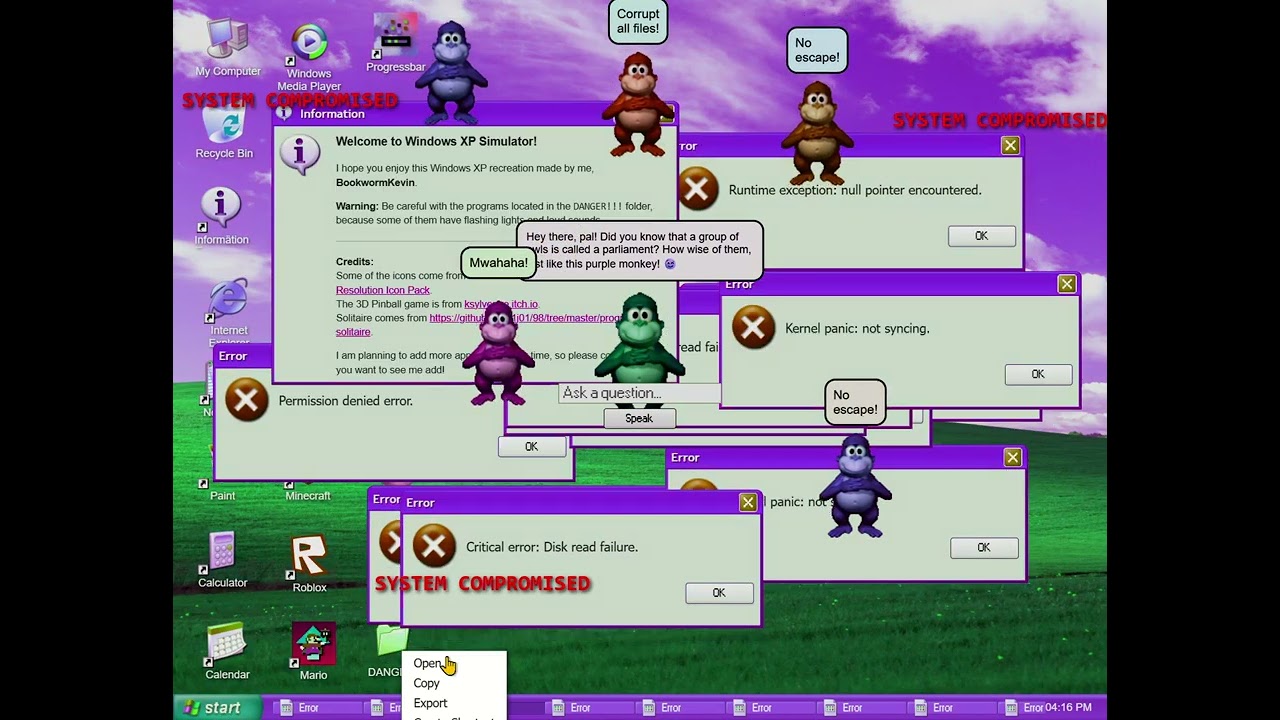 Testing viruses on my pc