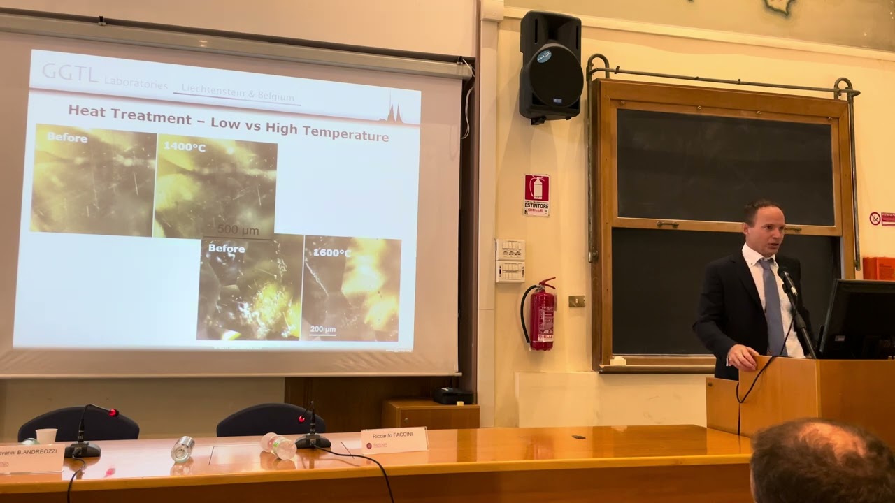 V Conferenza Nazionale di Gemmologia, Dr. Thomas Heinschwang of GGTL
